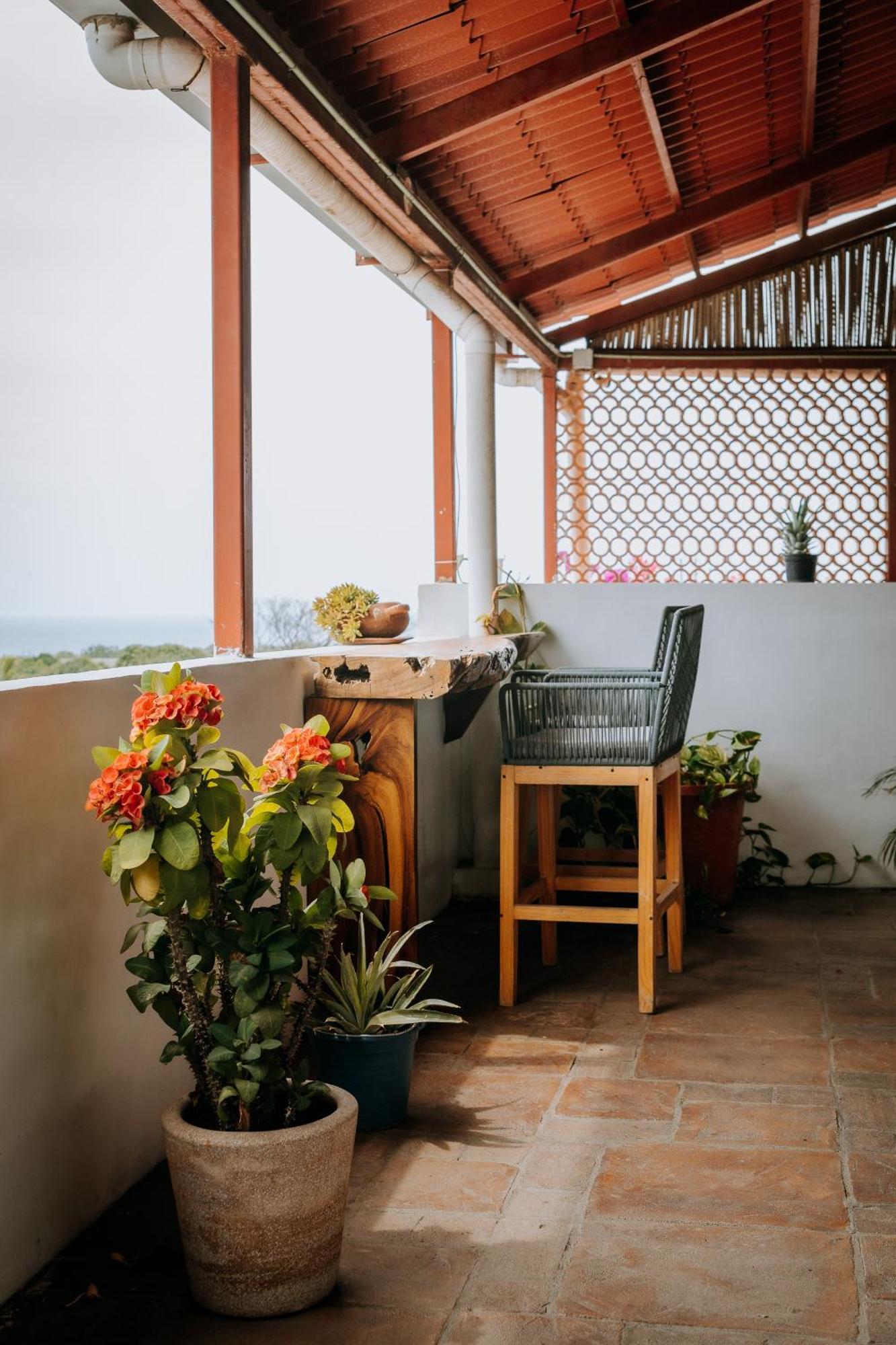 Terraza Puerto Hostel Puerto Escondido  Esterno foto
